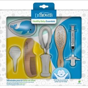 Dr. Brown’s Healthy Baby Essentials Care Kit for Infant & Baby, 8-Piece Kit